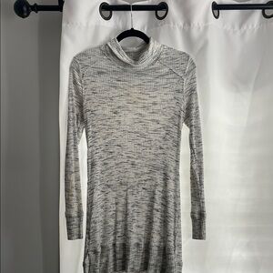 Gray Long Sleeve Knit Maternity top sweater